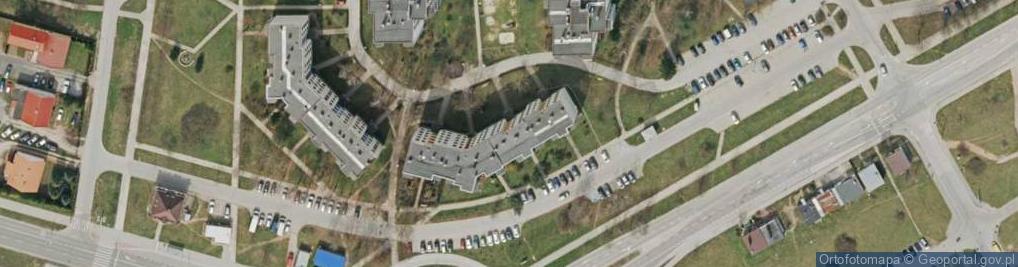 Zdjęcie satelitarne Specjalistyczne Usługi Porządkowo - Czystościowe Clean Plus Małgorzata Wrońska-Rak