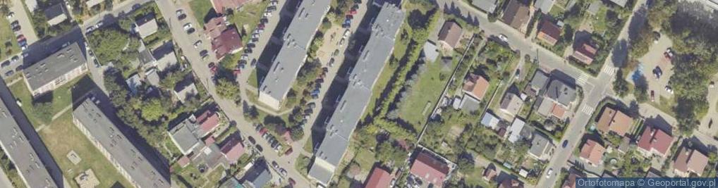 Zdjęcie satelitarne Specjalistyczny Zakład Dezynfekcji, Dezynsekcji i Deratyzacji Izabela Nowak.