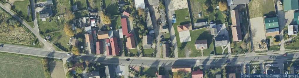 Zdjęcie satelitarne Specjalistyczny Zakład Opieki Zdrowotnej Beta Beata Bienias Wiesław Dawidziuk