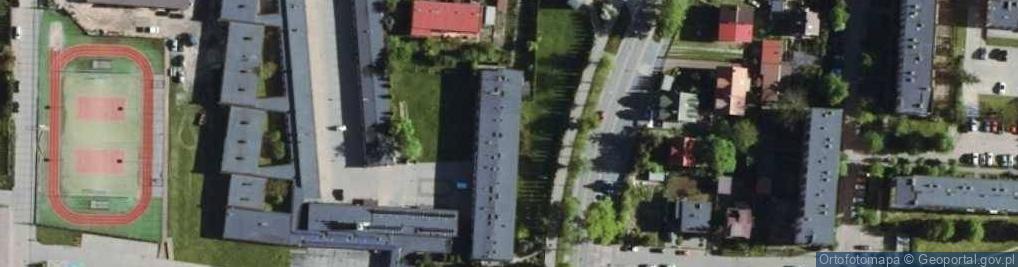 Zdjęcie satelitarne Specjalny Ośrodek Szkolno Wychowawczy im Anny Karłowicz Przedszkole Lne w Pułtusku