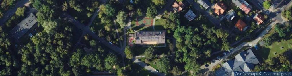 Zdjęcie satelitarne Specjalny Ośrodek Szkolno Wychowawczy nr 6 im Jana Pawła II w Krakowie