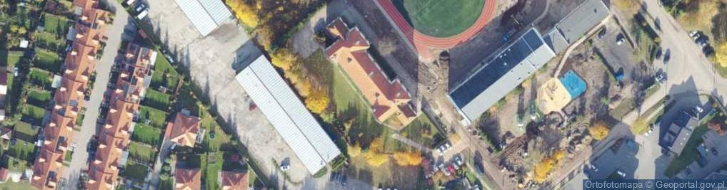 Zdjęcie satelitarne Specjalny Ośrodek Szkolno Wychowawczy w Braniewie