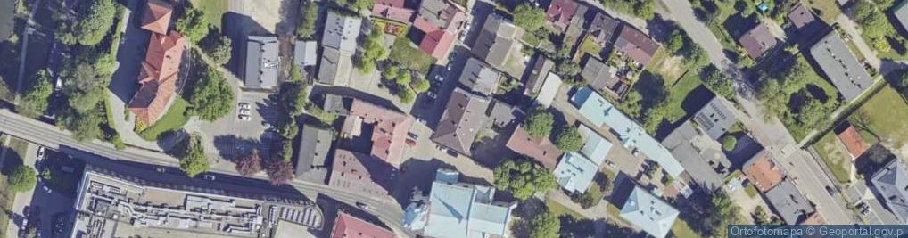 Zdjęcie satelitarne Specjalny Ośrodek Szkolno Wychowawczy w Oświęcimiu