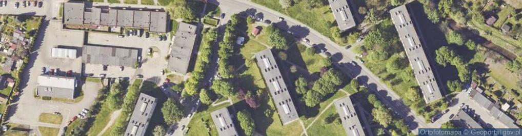 Zdjęcie satelitarne Speleo Trek Stowarzyszenie Na Rzecz Ochrony Podziemnych Zjawisk Krasowych