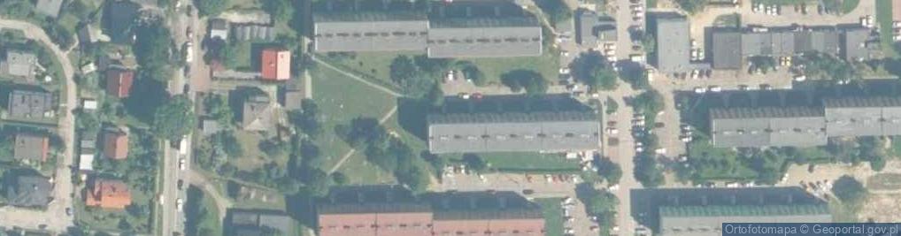 Zdjęcie satelitarne Splot Grodowski Dariusz Kluczny Irena