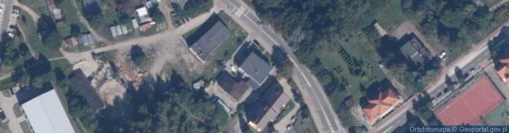 Zdjęcie satelitarne Spójnia
