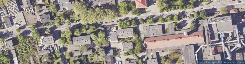 Zdjęcie satelitarne Spółdzielcza Kasa Oszczędnościowo Kredytowa Śląsk z Siedzibą w Rudzie Śląskiej