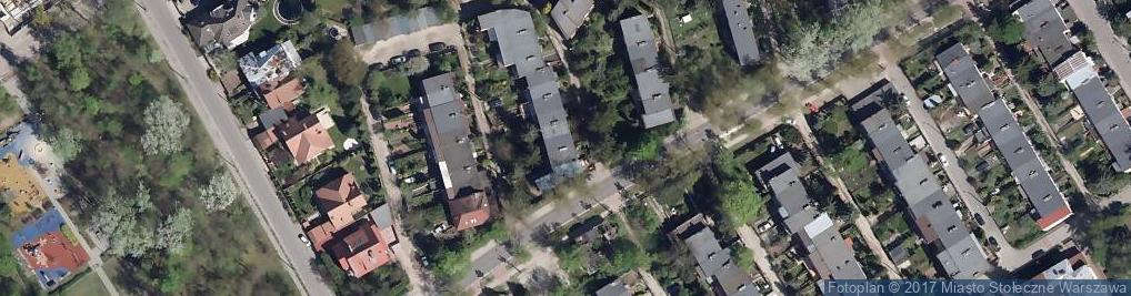 Zdjęcie satelitarne Spółdzielcze Zrzeszenie Budowy Domów Jednorodzinnych Spółdzielcze Osiedle Pracownicze [ w Likwidacji