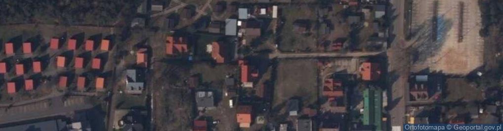 Zdjęcie satelitarne Spółdzielczy Ośrodek Wypoczynkowy Jantar Bis w Jantarze