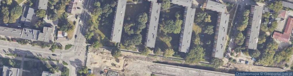 Zdjęcie satelitarne Spółdzielna Mieszkaniowa Dominium