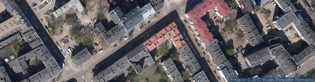 Zdjęcie satelitarne Spółdzielnia Budowlano Mieszkaniowa Jawczyce