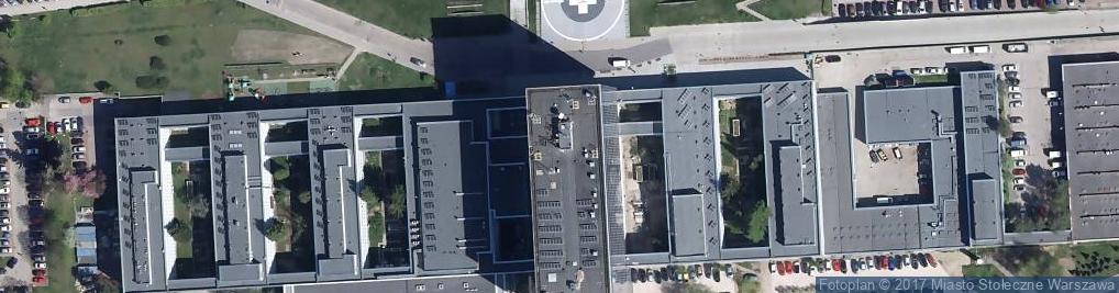 Zdjęcie satelitarne Spółdzielnia Budowlano Mieszkaniowa Lancet przy Centrum Zdrowia Dziecka w Warszawie