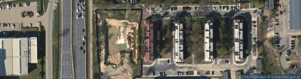 Zdjęcie satelitarne Spółdzielnia Budowlano Mieszkaniowa Nasz Domek [ w Likwidacji