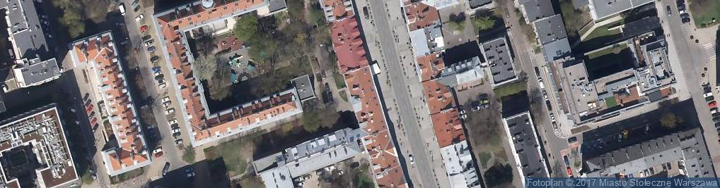 Zdjęcie satelitarne Spółdzielnia Budowlano Mieszkaniowa Nasze Mieszkanie