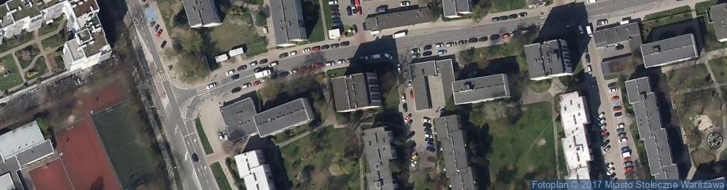 Zdjęcie satelitarne Spółdzielnia Budowlano Mieszkaniowa Pracowników Służby Zdrowia