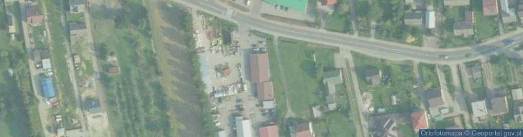 Zdjęcie satelitarne Spółdzielnia Kółek Rolniczych w Dobczycach