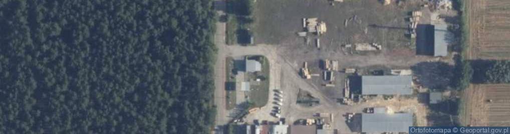 Zdjęcie satelitarne Spółdzielnia Kółek Rolniczych w Kotuniu