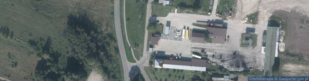 Zdjęcie satelitarne Spółdzielnia Kółek Rolniczych w Łaszczowie