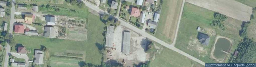 Zdjęcie satelitarne Spółdzielnia Kółek Rolniczych w Łoniowie z S w Krowiej Górze