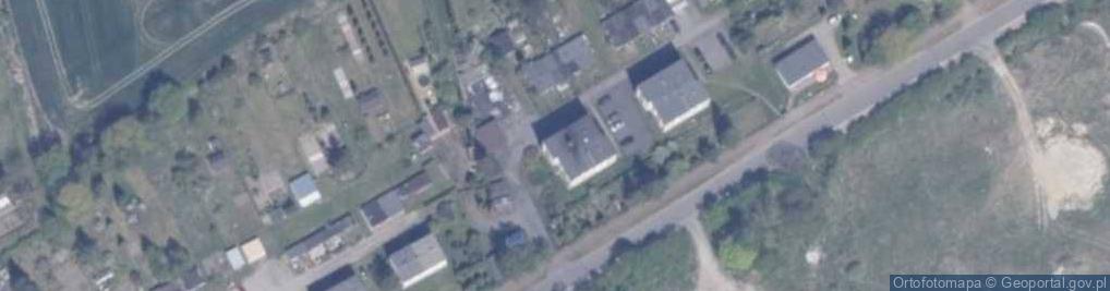 Zdjęcie satelitarne Spółdzielnia Mieszkaniowa Błotnik w Cedrach Małych