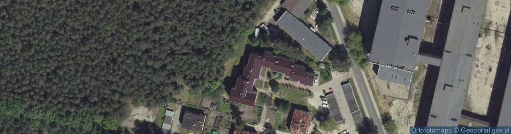 Zdjęcie satelitarne Spółdzielnia Mieszkaniowa Borek w Krasnymstawie
