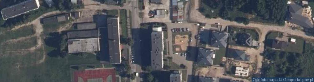 Zdjęcie satelitarne Spółdzielnia Mieszkaniowa Brzezina