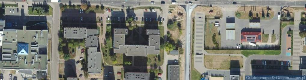 Zdjęcie satelitarne Spółdzielnia Mieszkaniowa Budomex w Białej Podlaskiej