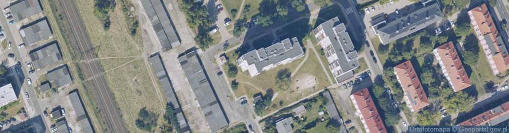 Zdjęcie satelitarne Spółdzielnia Mieszkaniowa Budowlani