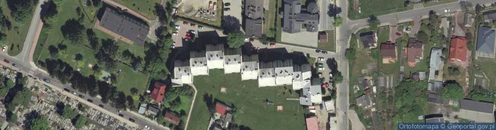 Zdjęcie satelitarne Spółdzielnia Mieszkaniowa Budowy Mieszkań Własnościowych Tempo
