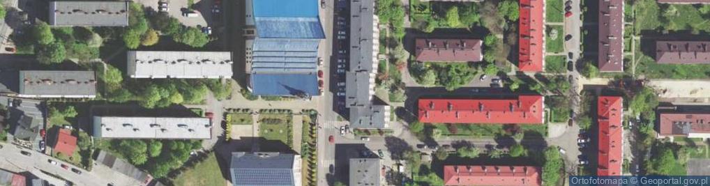 Zdjęcie satelitarne Spółdzielnia Mieszkaniowa Demokratka [ w Likwidacji