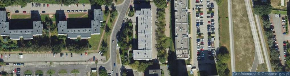 Zdjęcie satelitarne Spółdzielnia Mieszkaniowa Dominium
