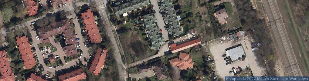 Zdjęcie satelitarne Spółdzielnia Mieszkaniowa Dworek Mazowiecki