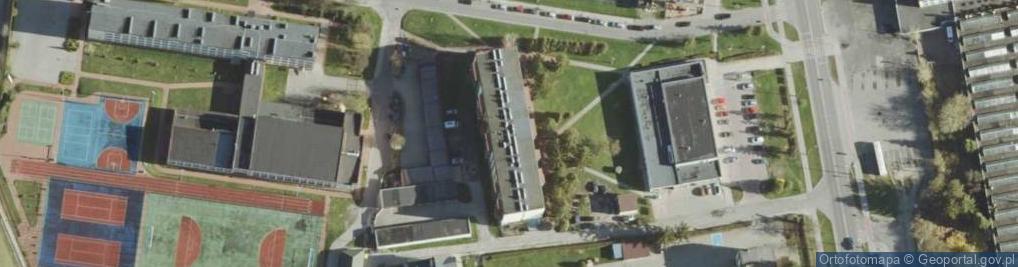 Zdjęcie satelitarne Spółdzielnia Mieszkaniowa Filar w Chełmie