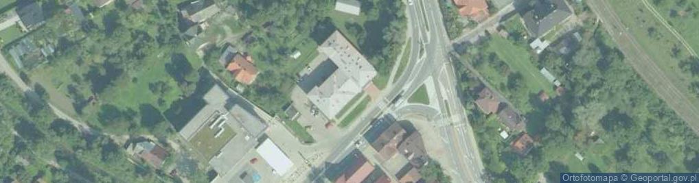 Zdjęcie satelitarne Spółdzielnia Mieszkaniowa im Orkana w Limanowej