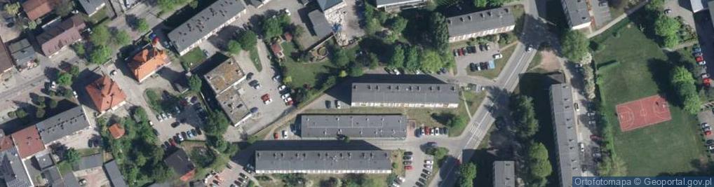 Zdjęcie satelitarne Spółdzielnia Mieszkaniowa Jas Mos