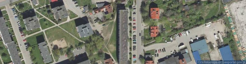 Zdjęcie satelitarne Spółdzielnia Mieszkaniowa Jedność