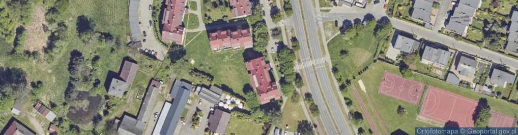 Zdjęcie satelitarne Spółdzielnia Mieszkaniowa Kora