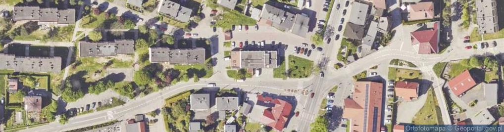 Zdjęcie satelitarne Spółdzielnia Mieszkaniowa Łaziska