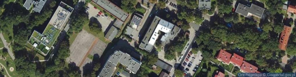 Zdjęcie satelitarne Spółdzielnia Mieszkaniowa Łobzów