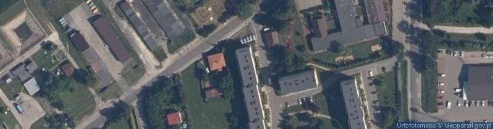 Zdjęcie satelitarne Spółdzielnia Mieszkaniowa Lokatorsko Własnościowa Tarczynianka w Tarczynie