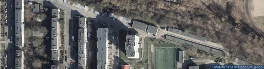 Zdjęcie satelitarne Spółdzielnia Mieszkaniowa Lokatorsko Własnościowa Zachęta