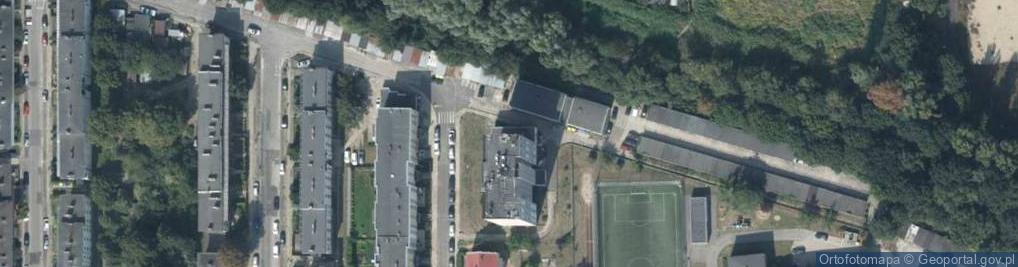 Zdjęcie satelitarne Spółdzielnia Mieszkaniowa Lokatorsko Własnościowa Zachęta