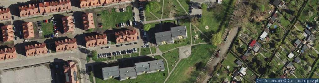 Zdjęcie satelitarne Spółdzielnia Mieszkaniowa Matylda w Świętochłowicach