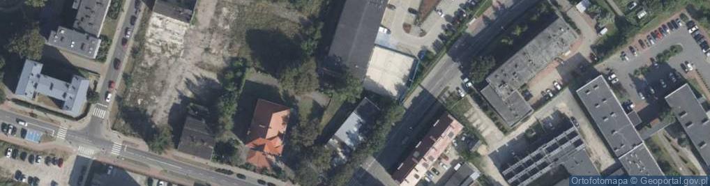 Zdjęcie satelitarne Spółdzielnia Mieszkaniowa Mazowiecka