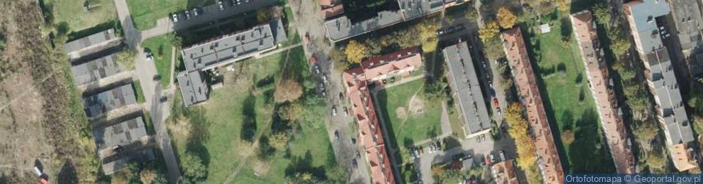 Zdjęcie satelitarne Spółdzielnia Mieszkaniowa Mostostalowiec