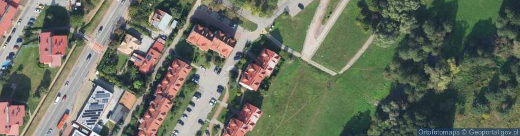 Zdjęcie satelitarne Spółdzielnia Mieszkaniowa Nad Liwą