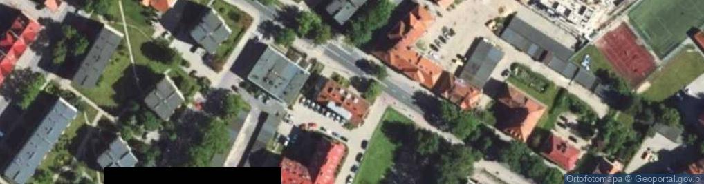 Zdjęcie satelitarne Spółdzielnia Mieszkaniowa Pionier w Kętrzynie
