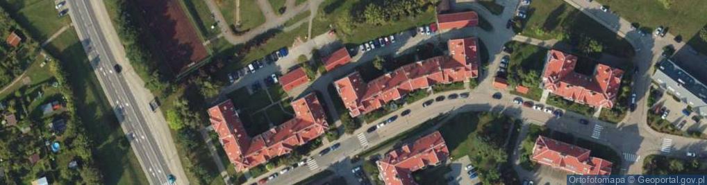 Zdjęcie satelitarne Spółdzielnia Mieszkaniowa Piotrowo