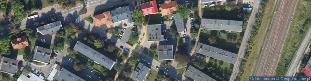 Zdjęcie satelitarne Spółdzielnia Mieszkaniowa Pomezania w Kwidzynie