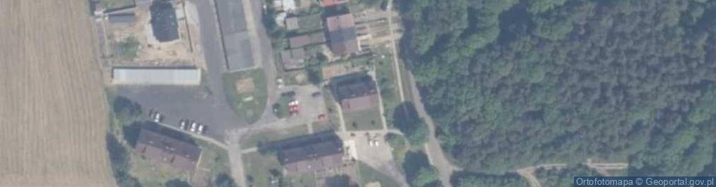 Zdjęcie satelitarne Spółdzielnia Mieszkaniowa Przylesie w Kulicach